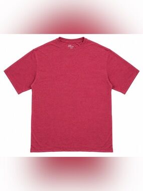Jackson Hole Heather Red Crewneck Tee